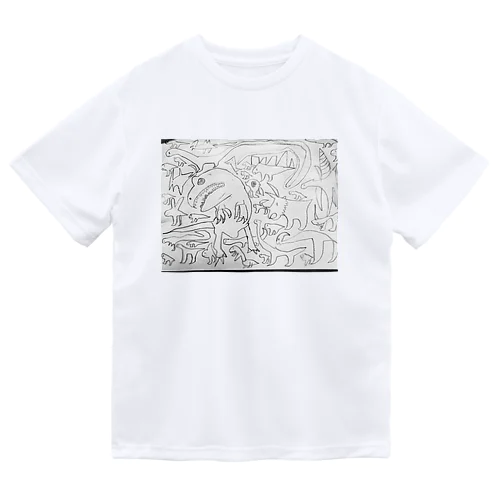 ＹＵデザイン　恐竜Tシャツ Dry T-Shirt