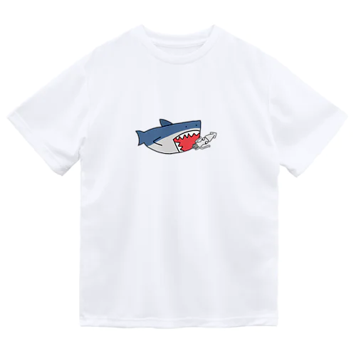 サメとイカ ～Shark and squid～ Dry T-Shirt