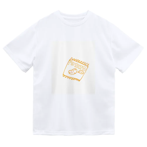 何も考えていないポテトチップス Dry T-Shirt