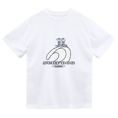 リノメレSURF DOGブルーライン Dry T-Shirt