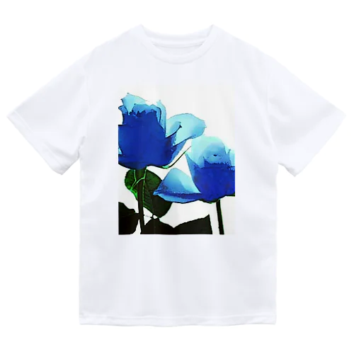 Blue Rose ドライTシャツ