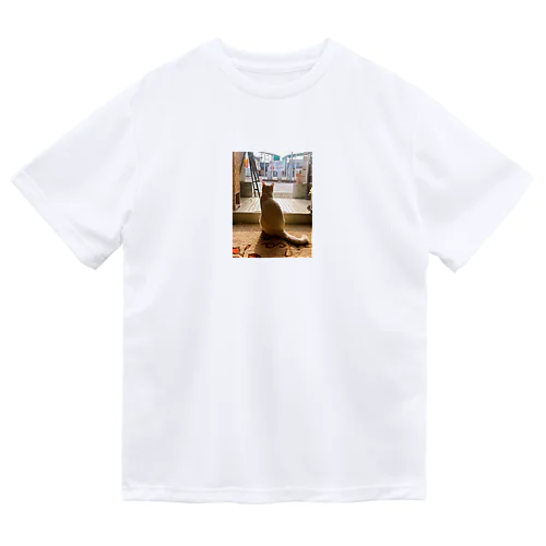 エモ猫 ドライTシャツ