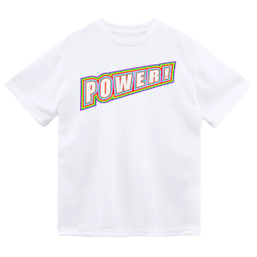 POWER! ドライTシャツ