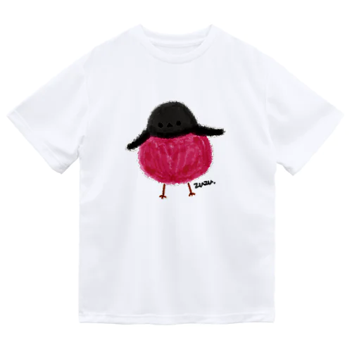 ピンクロビン ドライTシャツ