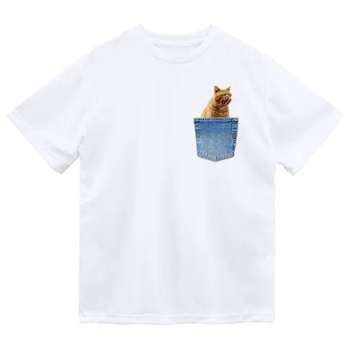 ぽけっと-CAT-02 Dry T-Shirt