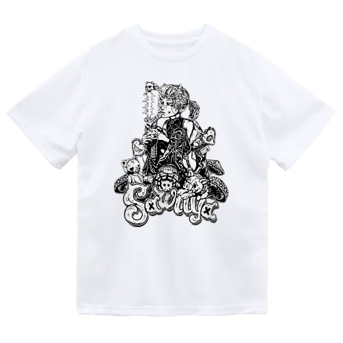 SAWNYA-BW ドライTシャツ