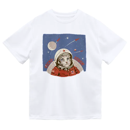 🪐宇宙への大冒険！〜Space Cat Project!〜🌍 ドライTシャツ