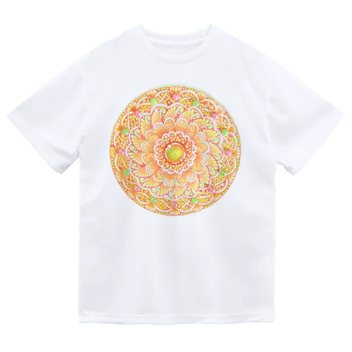 mandala-ふわり ドライTシャツ