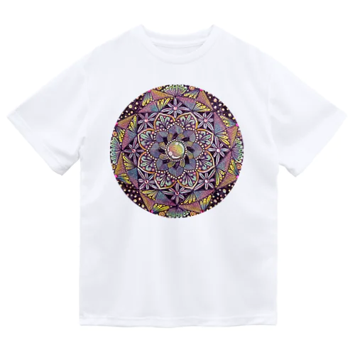 mandala-まほう ドライTシャツ