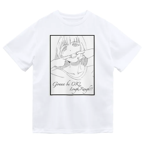 ラフなラフ(笑顔)のシャツ Dry T-Shirt