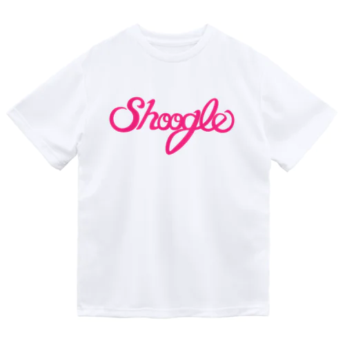 Shoogle(シューグル)ロゴ ピンク Dry T-Shirt