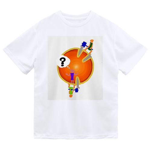 歪んだマントル Dry T-Shirt