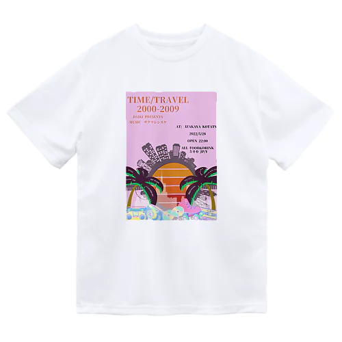 TIME/Travel ドライTシャツ