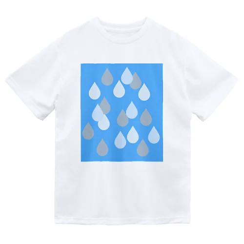 しずく（ブルー） Dry T-Shirt