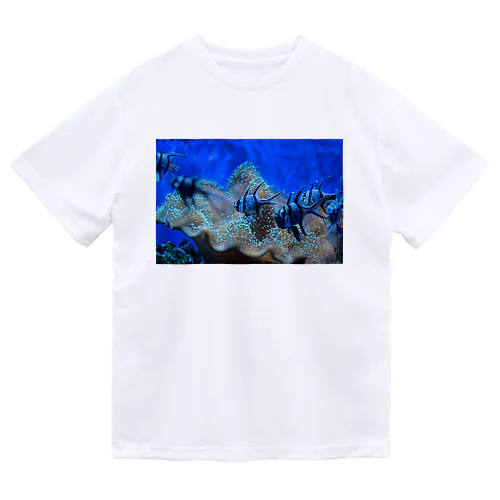 星空の魚 ドライTシャツ