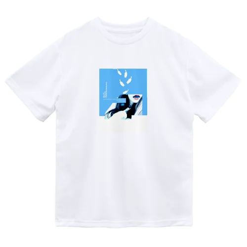 The bluebird is joy incarnate. ドライTシャツ