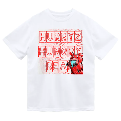 Hurryz HUNGRY BEARシリーズ Dry T-Shirt