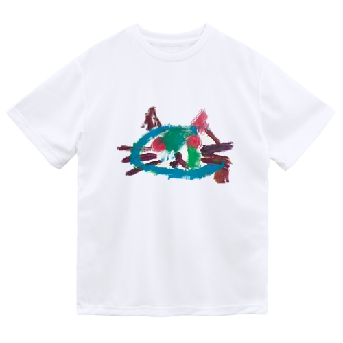 ネコ泥だらけ Dry T-Shirt