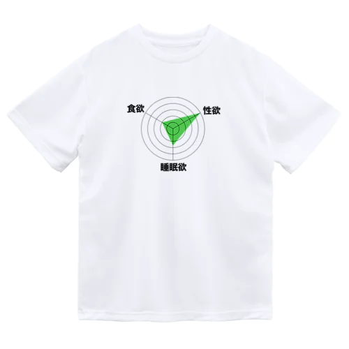 恥ずかしいレーダーチャート Dry T-Shirt