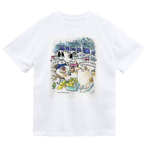 CatChips森のカフェ Dry T-Shirt