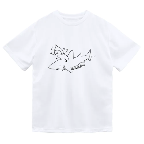 Hello, Ahti さめ Dry T-Shirt