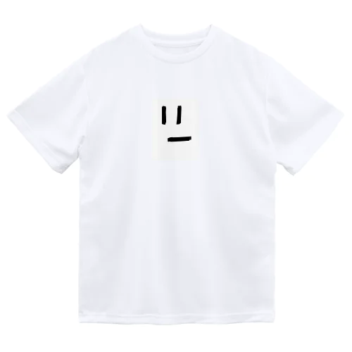 無表情Tシャツ Dry T-Shirt