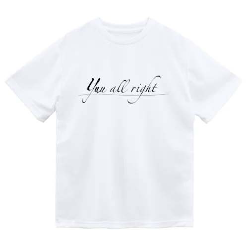 ロゴTシャツシリーズ/yuu all right ドライTシャツ