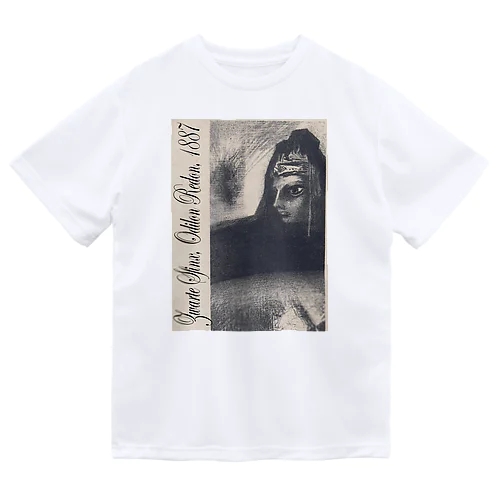 Zwarte Sfinx, Odilon Redon, 1887 Dry T-Shirt