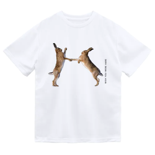 WISH YOU WERE HARE Dry T-Shirt