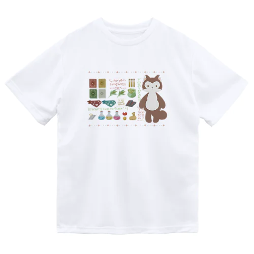 たぬき（やまきん） ドライTシャツ