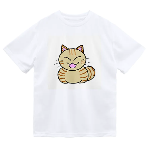 ねこだぬき ドライTシャツ