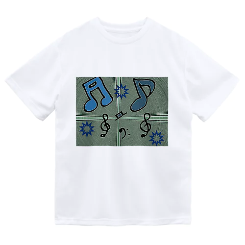 音楽記号 Dry T-Shirt