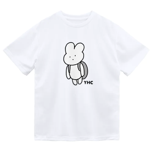 デカプリントぶちょう（はいいろ） ドライTシャツ