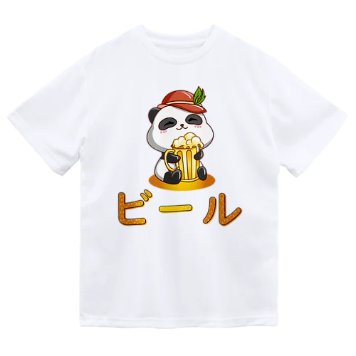  Cute Panda Drinking Beer Octoberfest Dry T-Shirt