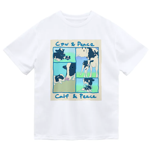 Cow&Peace Calf&Peace ドライTシャツ