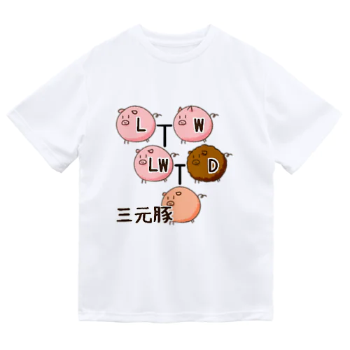 三元豚 Dry T-Shirt