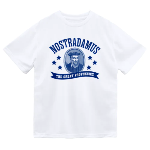 ノストラダムス（ブルー） ドライTシャツ