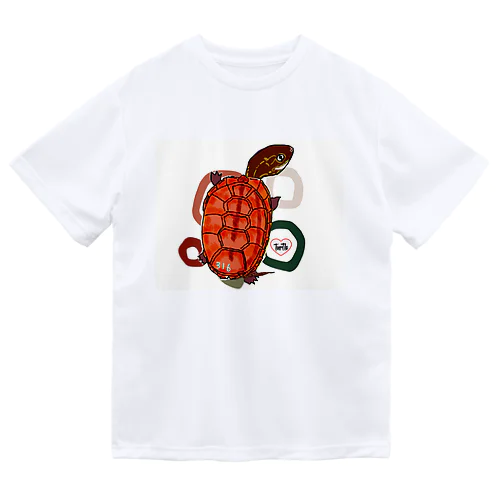 クサガメの子亀ちゃん Dry T-Shirt