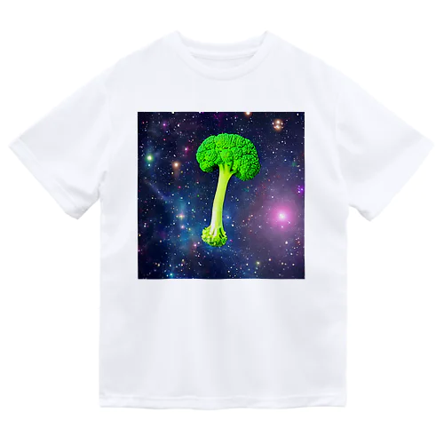 スペース・ブロッコリー🥦 ドライTシャツ