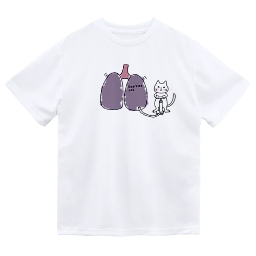 エクササイズ キャット Dry T-Shirt