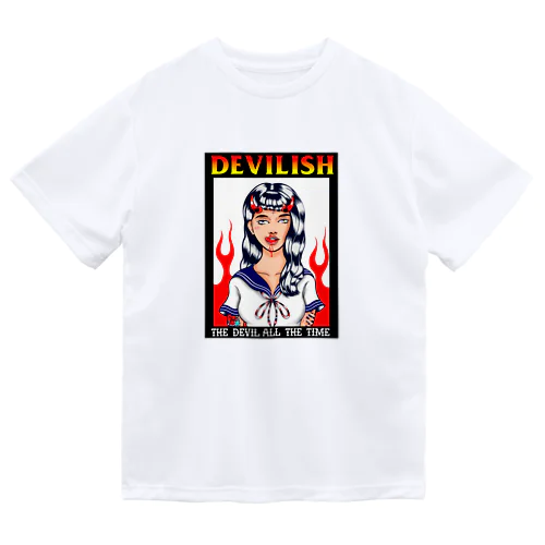 『DEVILISH』 ドライTシャツ