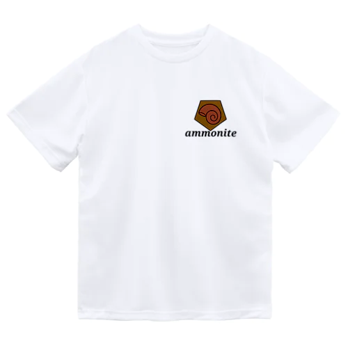 化石シリーズ-アンモナイト- Dry T-Shirt