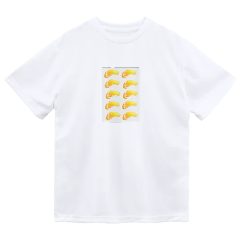 みかん 透明水彩 イラスト 絵 ドライTシャツ