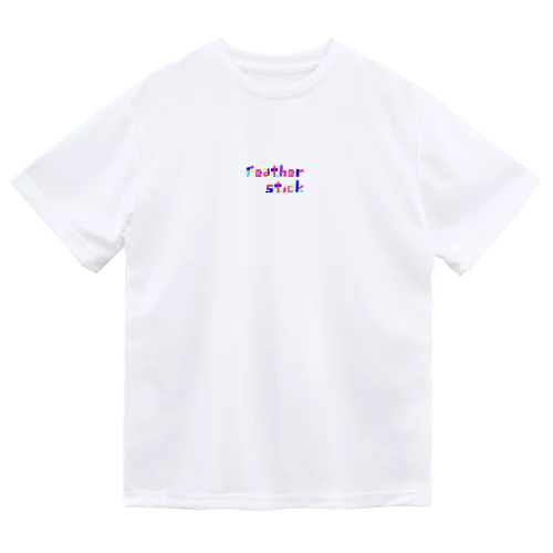 フェザースティック　文字ロゴ　 ドライTシャツ