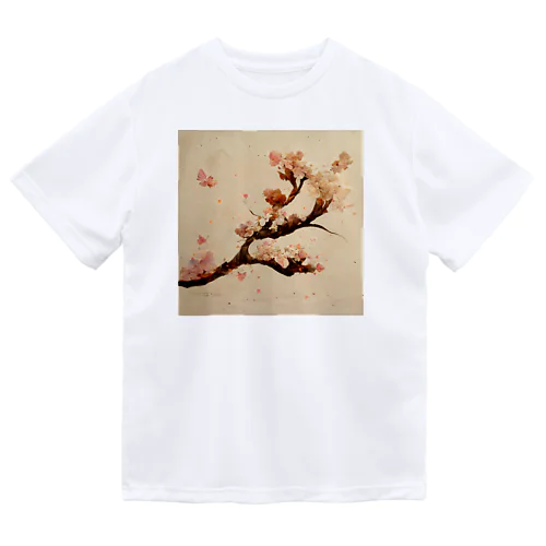 AI「桜」Tシャツ（1） ドライTシャツ