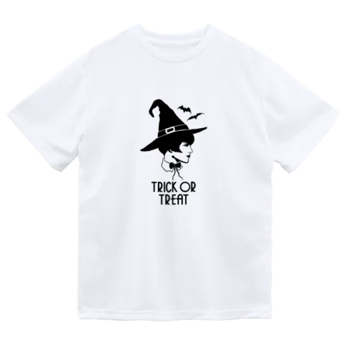 Trick or Treat (ハロウィンの魔女） ドライTシャツ