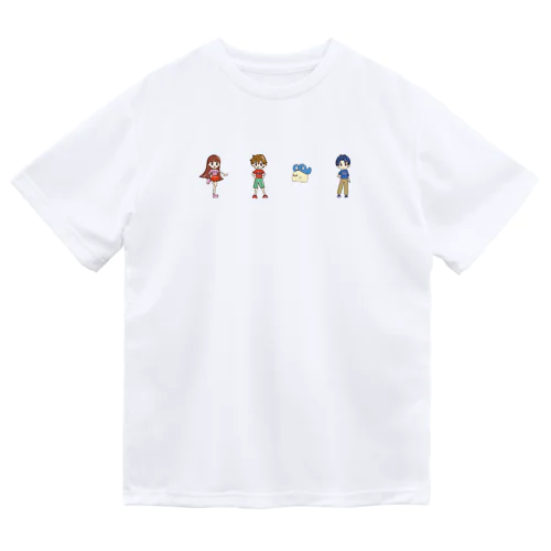 みんなと楽しい！ヒーローショーイラストグッズ Dry T-Shirt