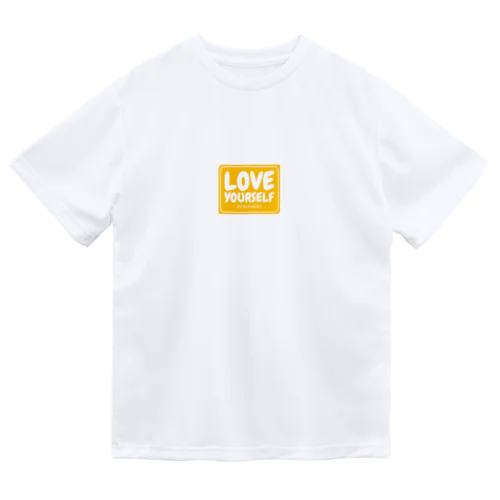 LOVE YOURSELF by running Dry T-Shirt