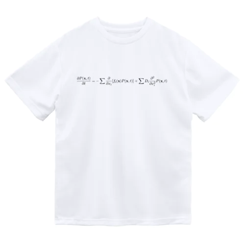 フォッカープランク方程式 - Fokker Planck equation -  Dry T-Shirt