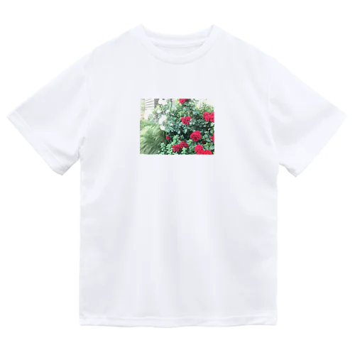 中野で撮った花 ドライTシャツ